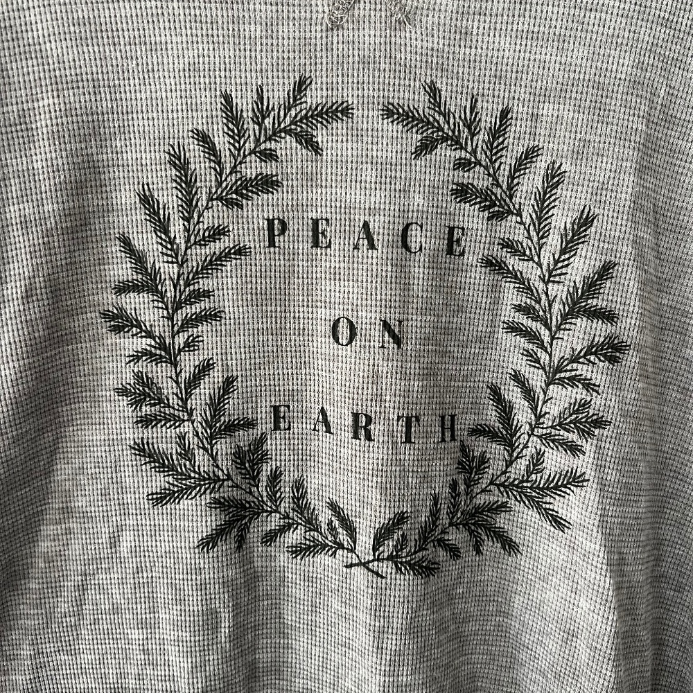Peace on Earth Henley  - NWT
